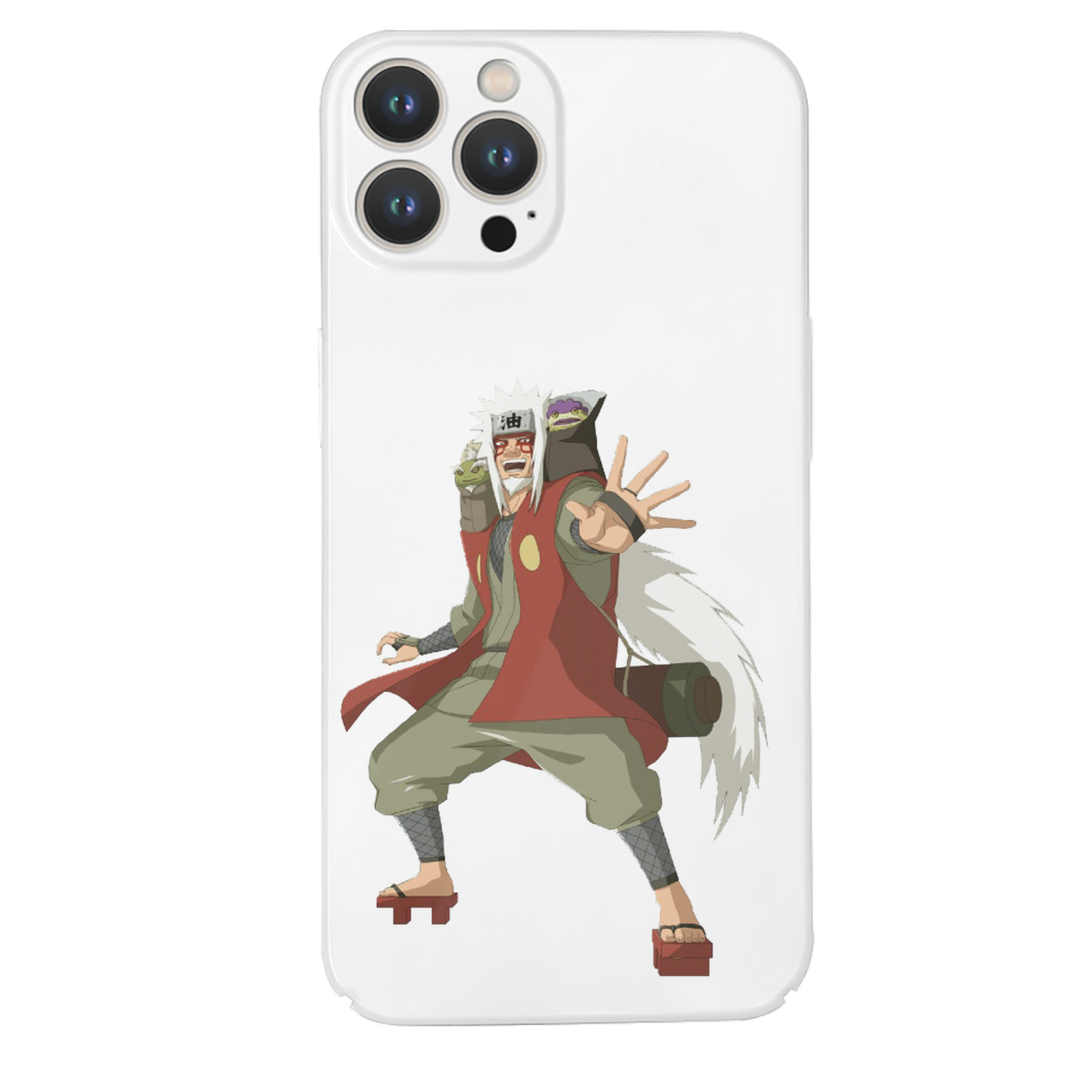 （画像用） NARUTO -ナルト- 自来也（じらいや） Jiraiya 【iPhone 14シリーズ対応】ハードケース